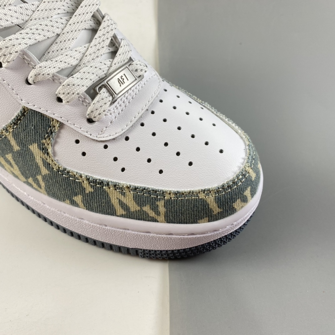 P220  Nk Air Force 1’07 空军一号帆皮拼接低帮休闲板鞋 315122-442