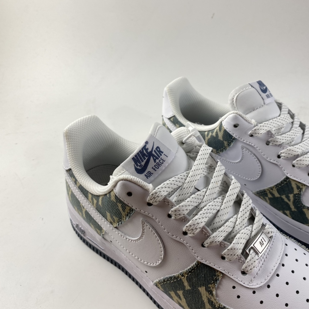 P220  Nk Air Force 1’07 空军一号帆皮拼接低帮休闲板鞋 315122-442