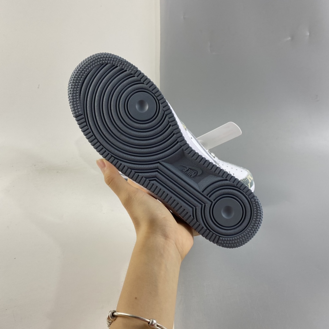P220  Nk Air Force 1’07 空军一号帆皮拼接低帮休闲板鞋 315122-442