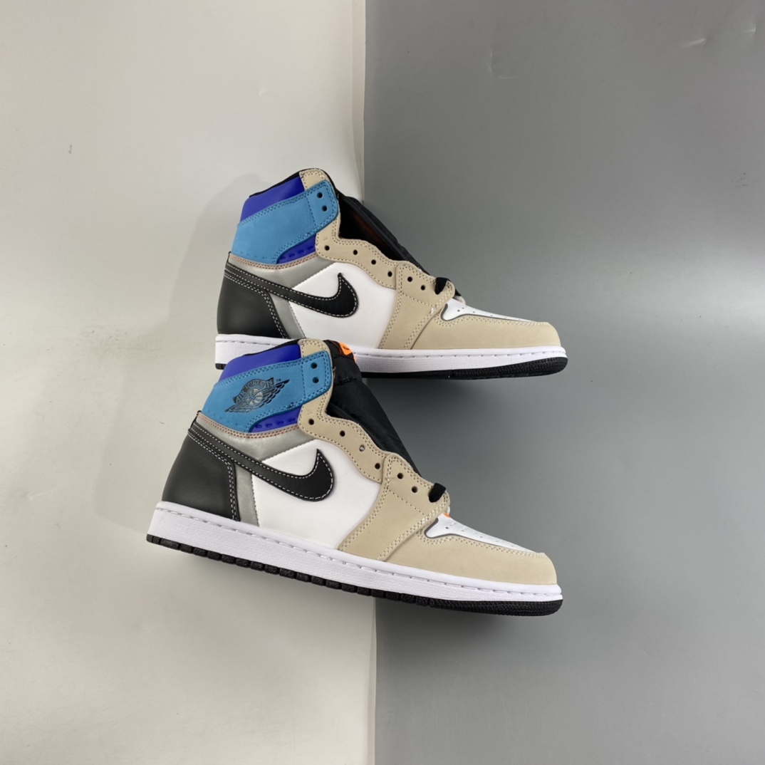 P300  Air Jordan 1 High OG Pro“ Total Orange”AJ1 乔1 3M蓝白拼接 高帮篮球鞋 DC6515-100