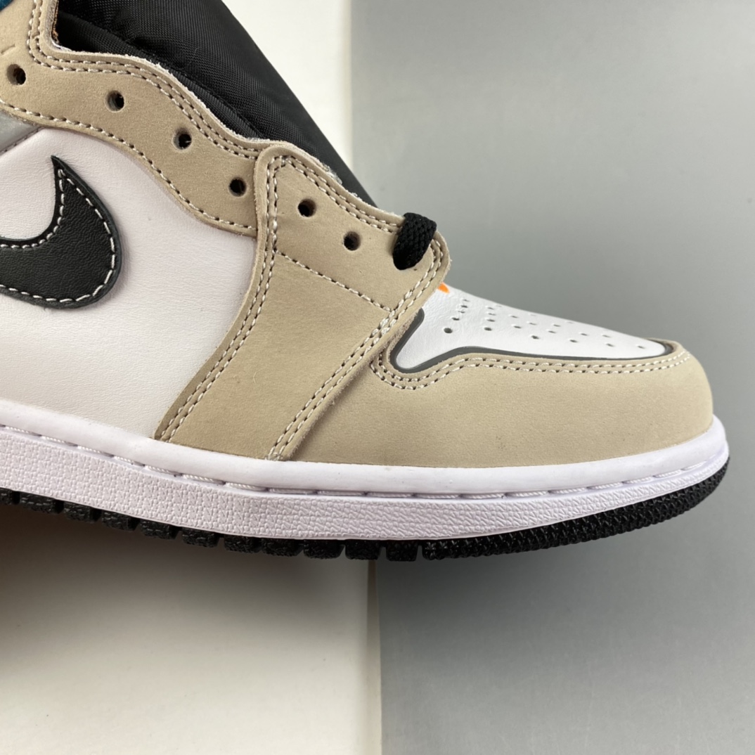 P300  Air Jordan 1 High OG Pro“ Total Orange”AJ1 乔1 3M蓝白拼接 高帮篮球鞋 DC6515-100