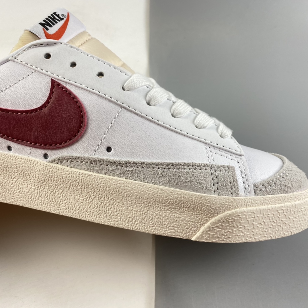 P160  Nike Blazer Low ’77 Vintage 开拓者皮面低帮休闲板鞋 DC4769-104