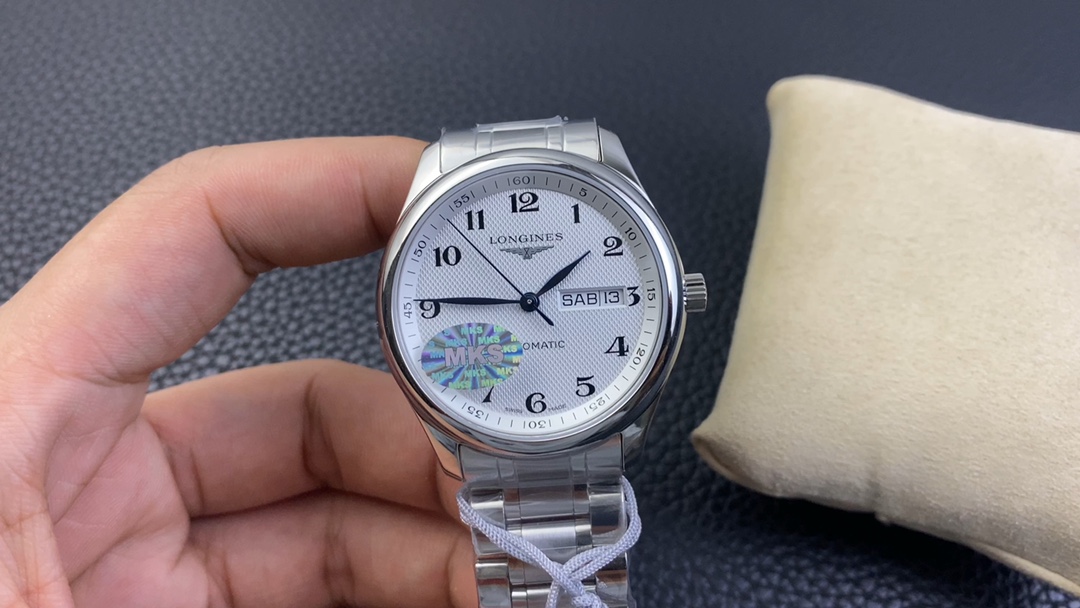 [LONGINES Watches]MKS Longines classic model famous craftsman double calendar