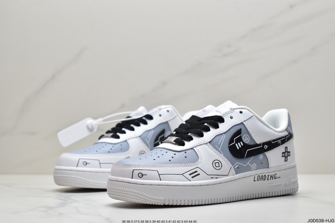 180 耐克Air Force 1 ’07 PS5电玩涂鸦 DD8959-100