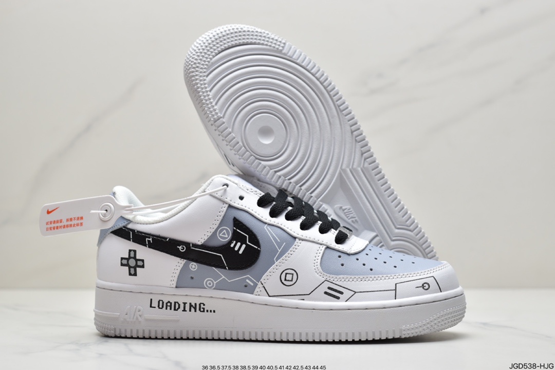 180 耐克Air Force 1 ’07 PS5电玩涂鸦 DD8959-100