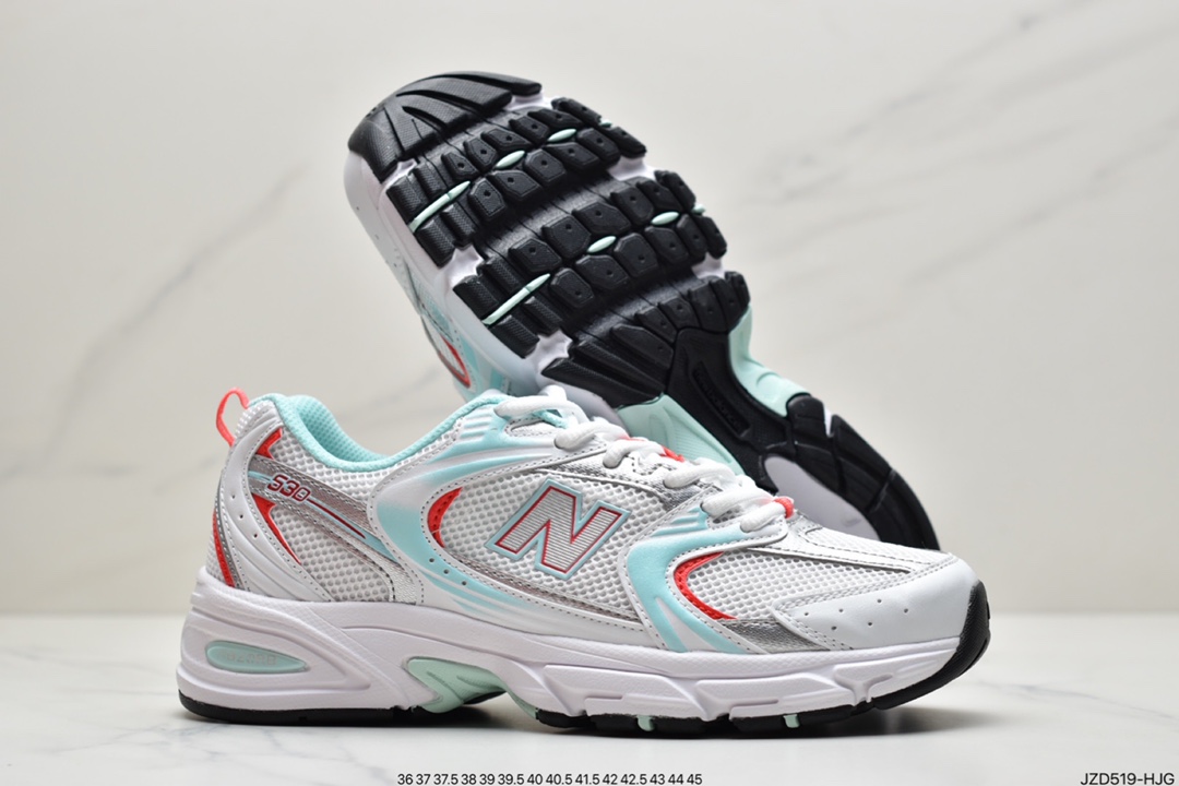 140 New Balance 新百伦 MR530FWI系列 夏季网面复古跑鞋透气网面