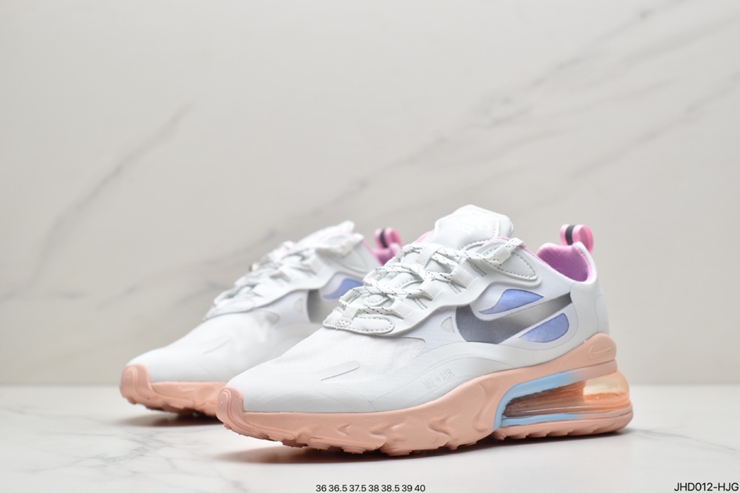 190 耐克Nike Air Max 270 React 半小掌气垫跑鞋 CZ8131-100-莆田鞋,莆田鞋货源,高仿鞋,高仿鞋货源,安福档口,莆田高仿鞋,莆田鞋批发,高仿鞋批发,莆田高仿运动鞋,高仿运动鞋,莆田运动鞋 190 耐克Nike Air Max 270 React 半小掌气垫跑鞋 CZ8131-100