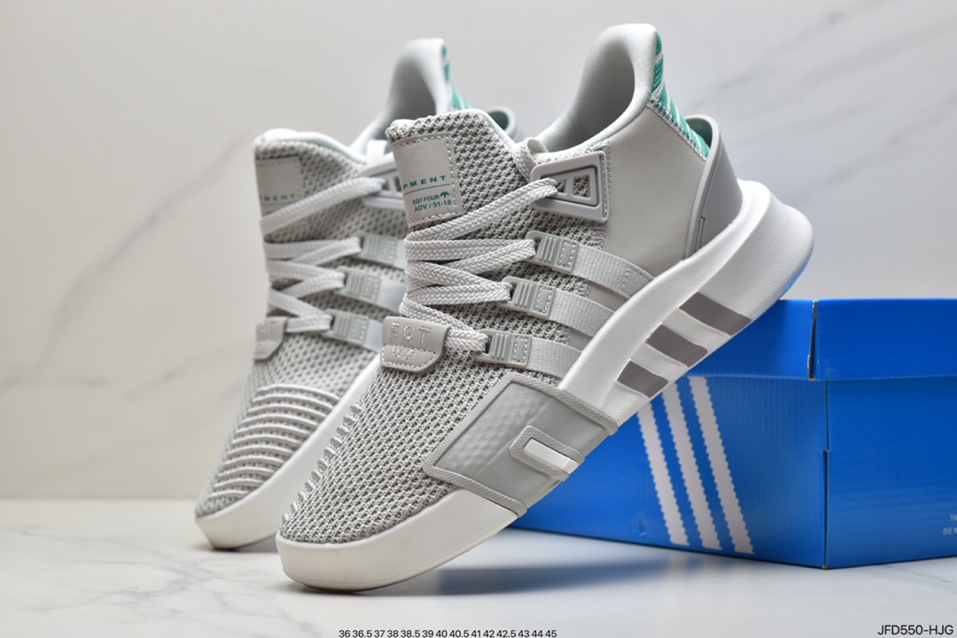 170 阿迪达斯AdidasEQT BASK ADV支撑者系列 透气轻便复古慢跑鞋 CQ2995