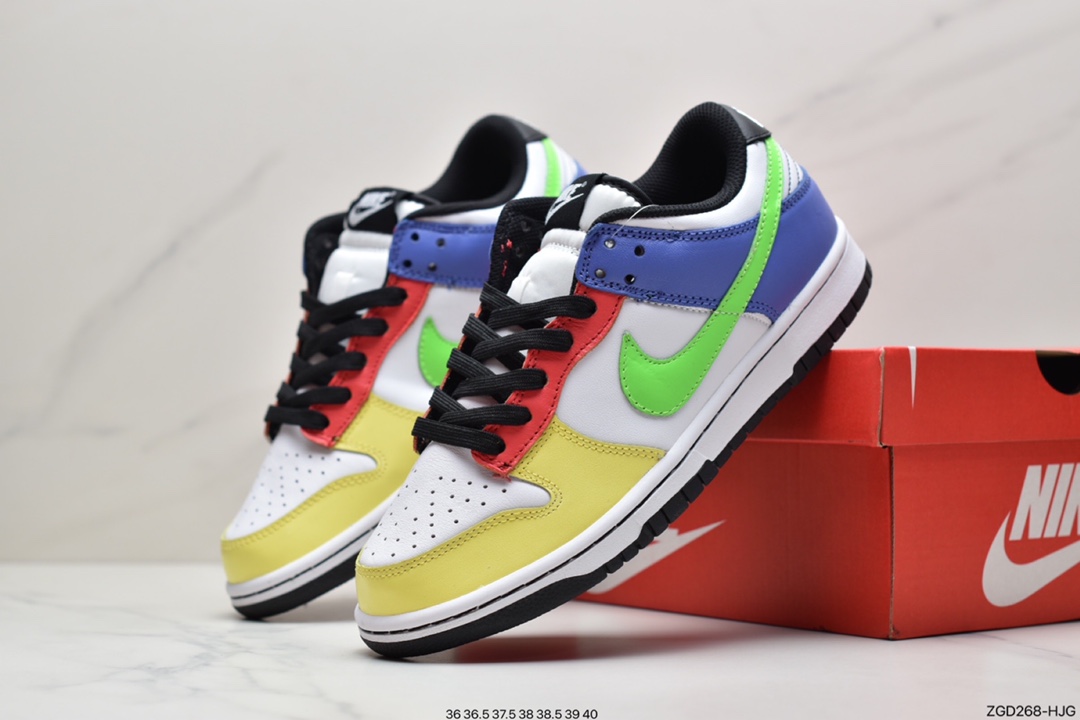 290 Nike SB Dunk Low GS”Multi-Color”扣篮系列DD1503-106