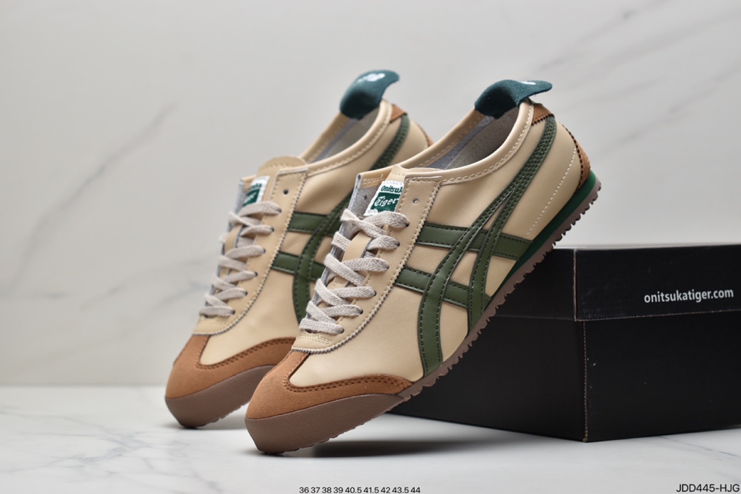 120 亚瑟士asics OnitsukaTiger/鬼冢虎 MEXICO 66经典款休闲系带运动鞋