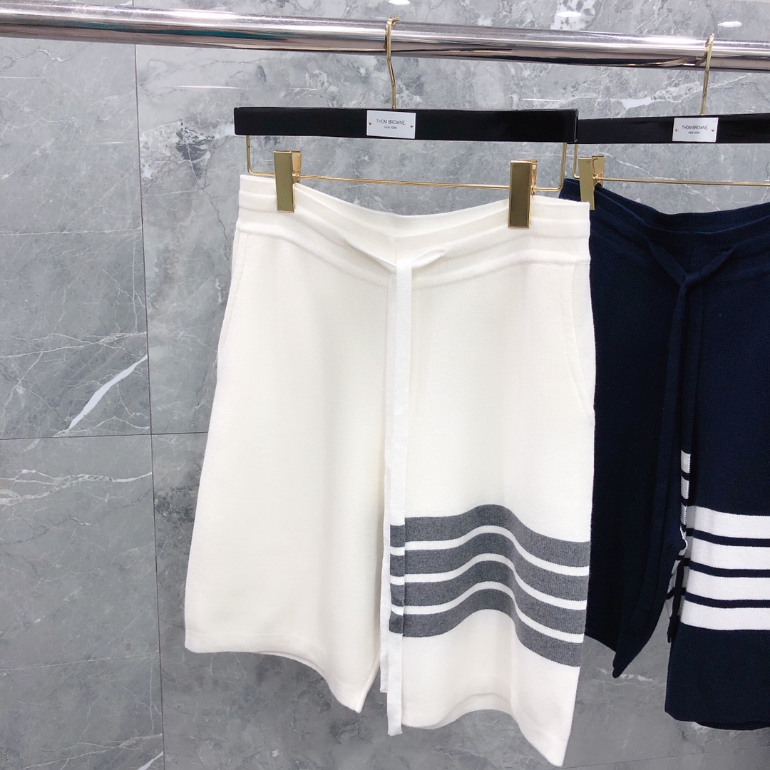 톰브라운 사선 울 쇼츠 반바지 40444 Thom Browne Shorts 상세 이미지 7