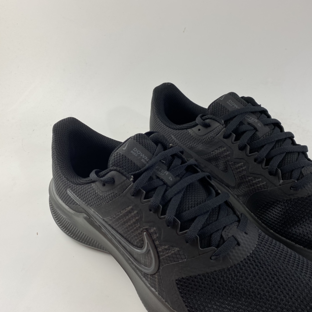 P180  Nike Downshifter 11 2021夏季新款登月缓震网面轻便透气跑步鞋 CW3411-002