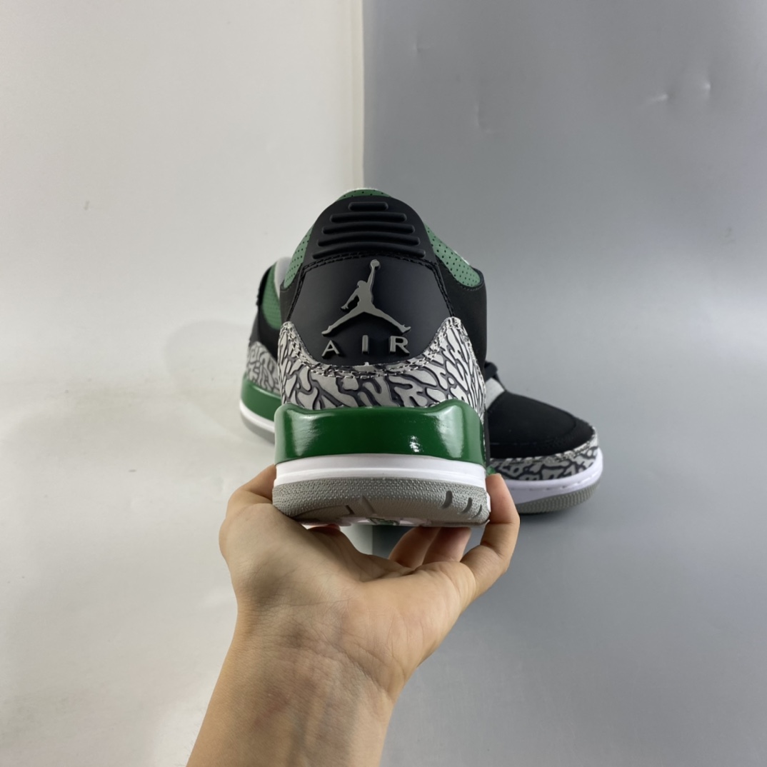 P350  Air Jordan 3 Retro ”Racer Blue” AJ3 乔3黑绿 CT8532-030