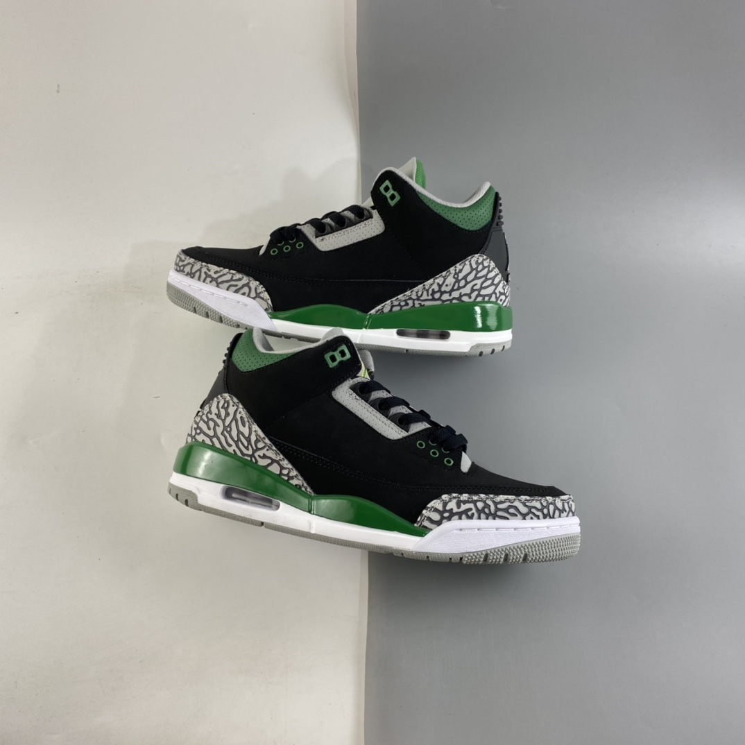 P350  Air Jordan 3 Retro ”Racer Blue” AJ3 乔3黑绿 CT8532-030