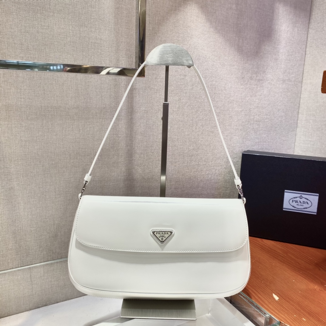 PRADA普拉达新款长形腋下包1BD276