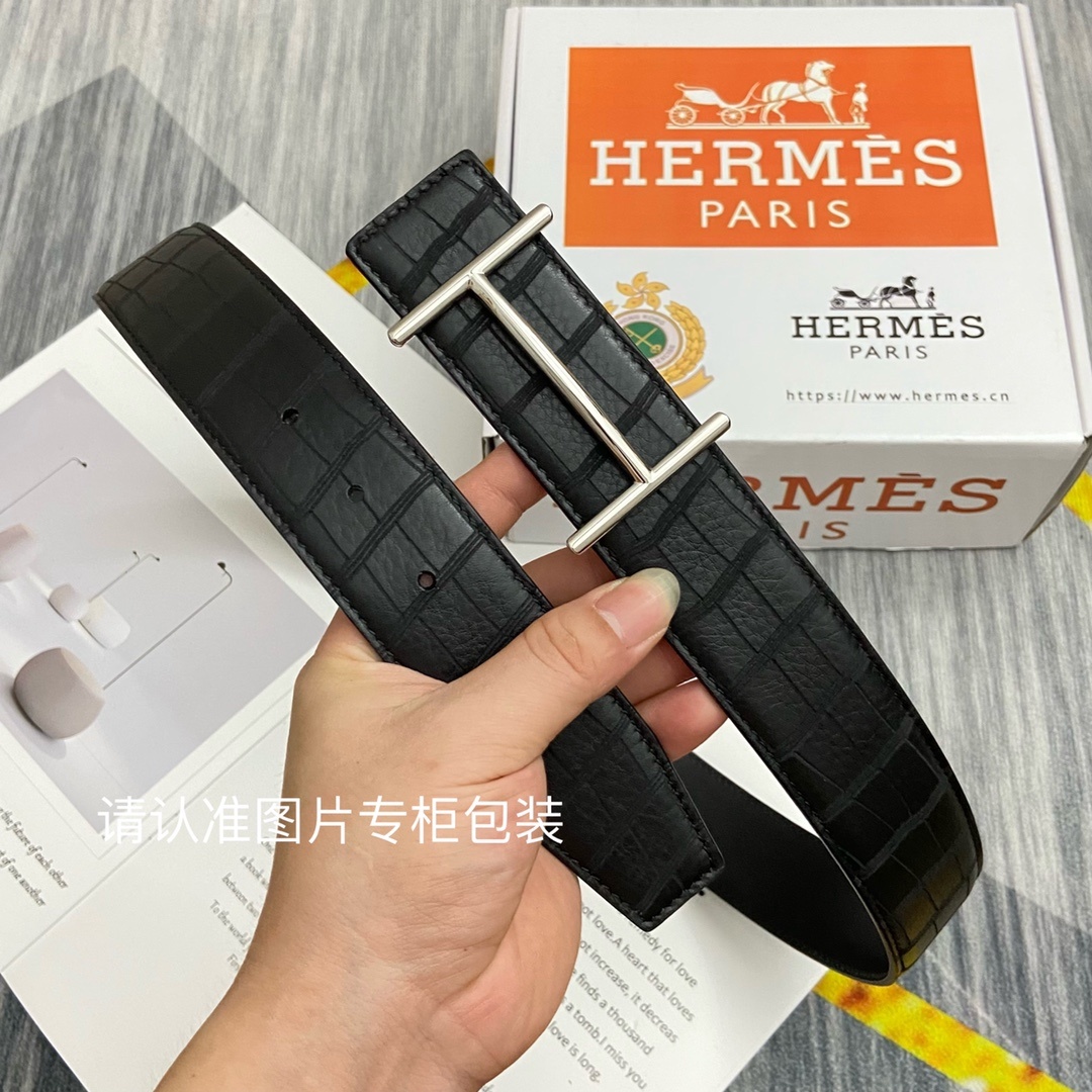 品牌HERMES爱马仕原单皮带腰带双