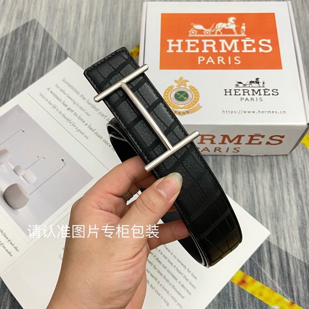 品牌HERMES爱马仕原单皮带腰带双