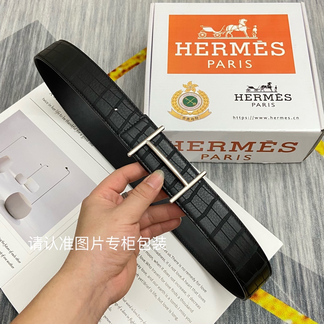 品牌HERMES爱马仕原单皮带腰带双