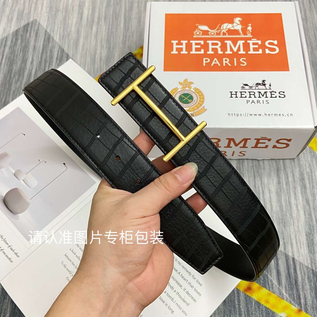 品牌HERMES爱马仕原单皮带腰带双