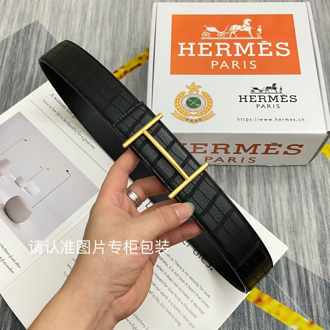 品牌HERMES爱马仕原单皮带腰带双