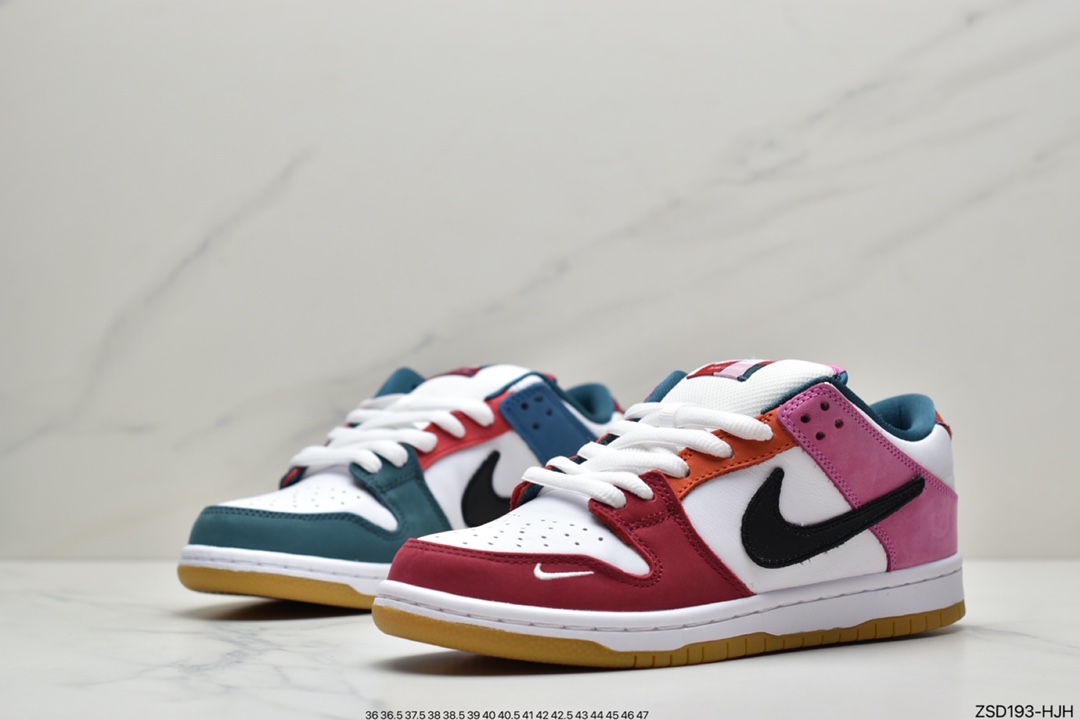 320 Parra x Nike SB Dunk Low”Multi-Color 2021”扣篮系列低帮休闲运动滑板板鞋DH7695-100
