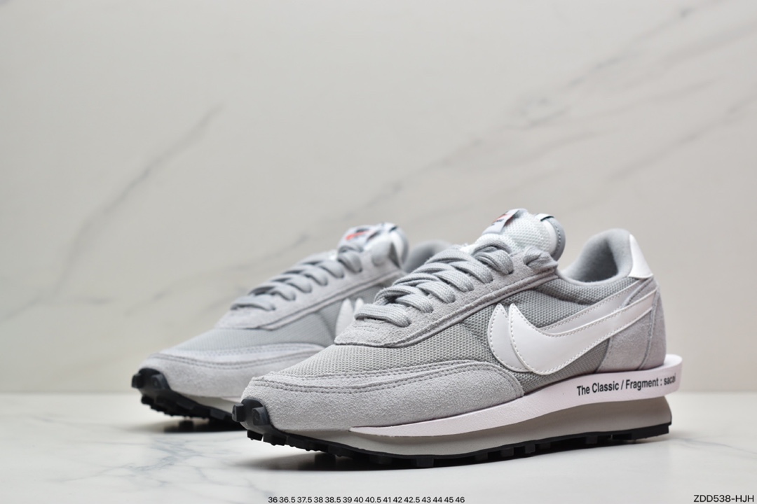 230 Fragment Design x Sacai x Nike LDWaffle  华夫 藤原浩 闪电联名DH2684-001