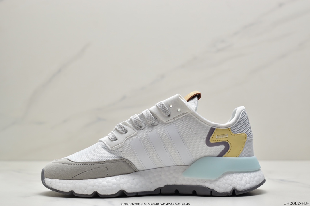 200 阿迪达斯Adidas Nite Jogger Winterized 复古休闲运动跑鞋 HO1728