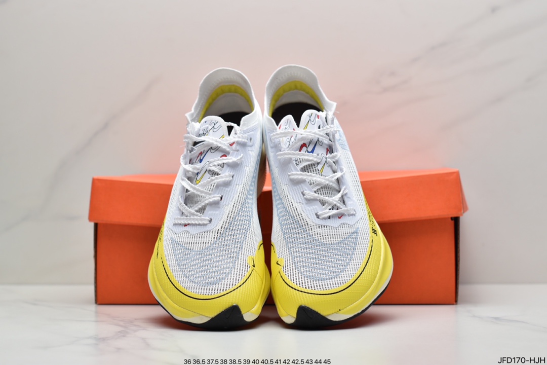 170 耐克Nike ZoomX Vaporfly NEXT% 2 “Ice Blue” 马拉松泡棉缓震运动慢跑鞋CU4211- 700