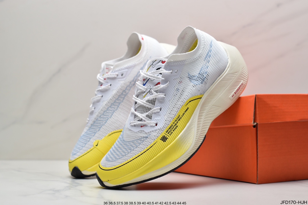 170 耐克Nike ZoomX Vaporfly NEXT% 2 “Ice Blue” 马拉松泡棉缓震运动慢跑鞋CU4211- 700