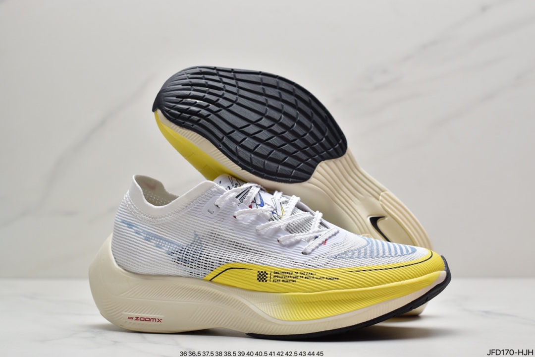 170 耐克Nike ZoomX Vaporfly NEXT% 2 “Ice Blue” 马拉松泡棉缓震运动慢跑鞋CU4211- 700