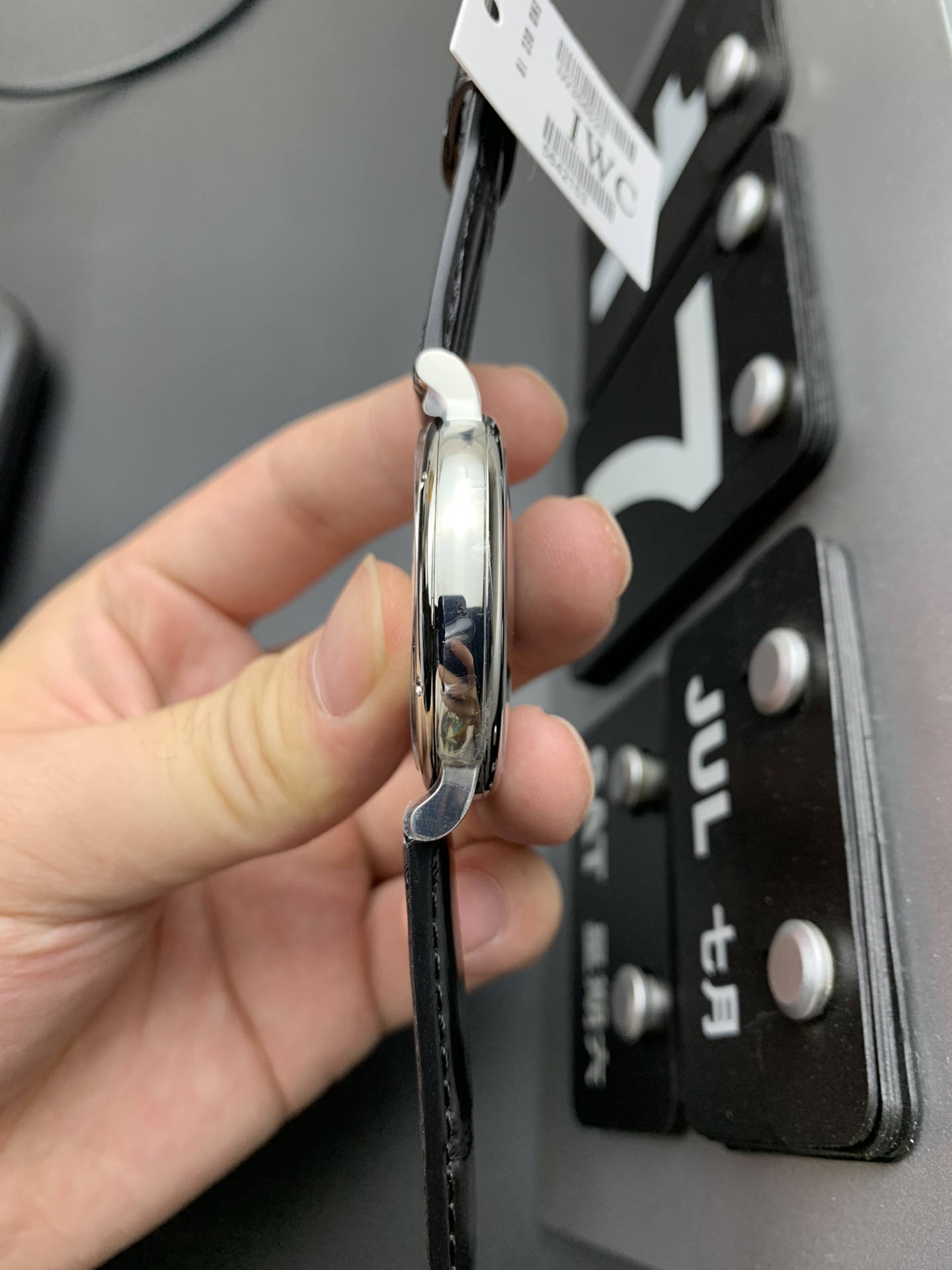 Lacoste V7 鳄鱼皮金针波涛