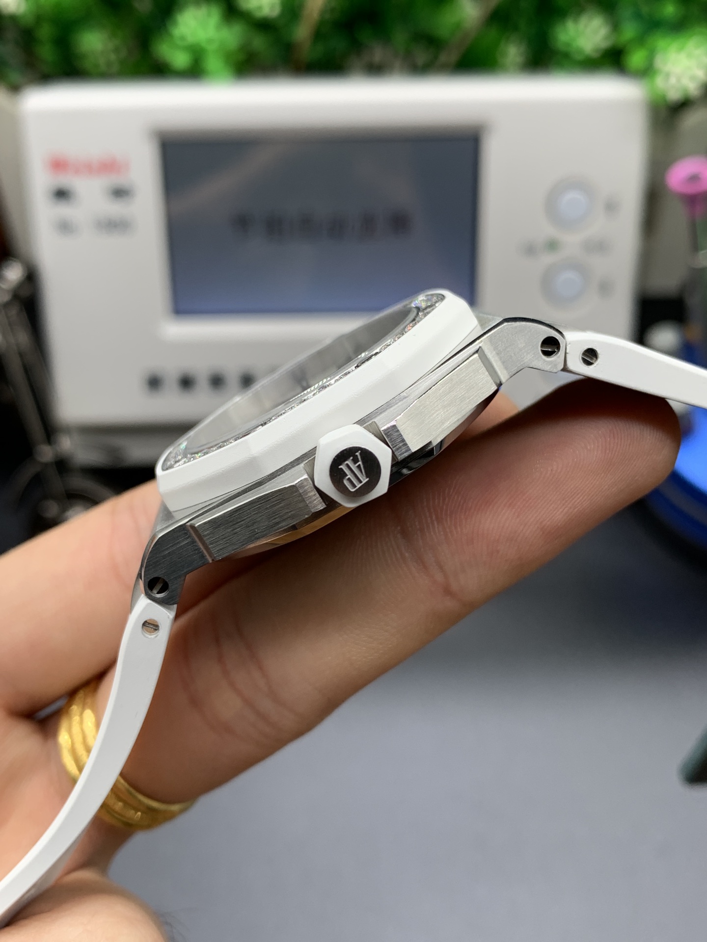 Audemars Piguet Ap factory一款专属女生的爱彼，牛奶白