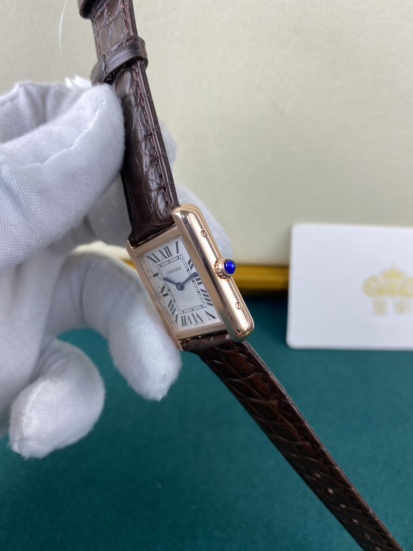 Cartier 皇家 卡地亚坦克系列 小号