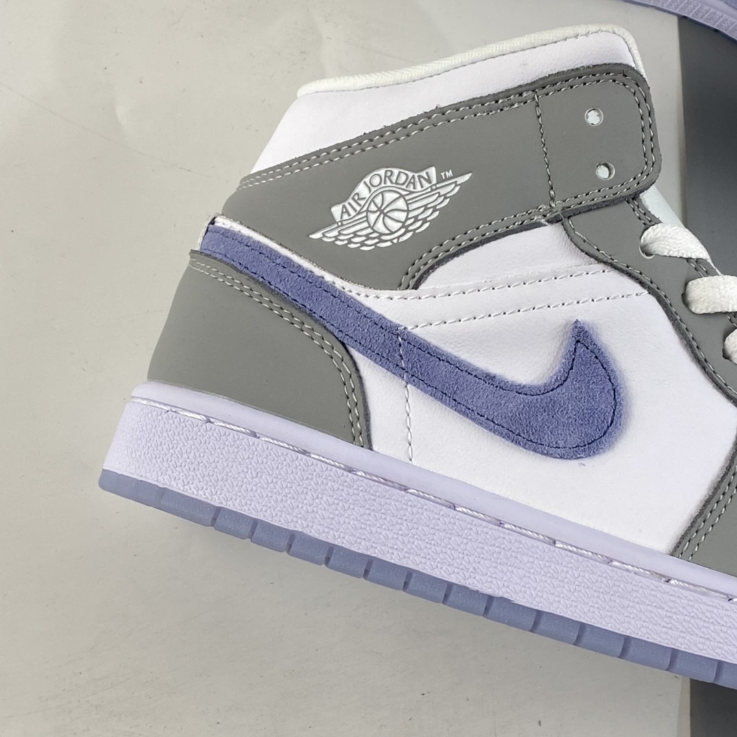 P240   Air Jordan 1 Mid AJ1 乔1 中帮百搭休闲运动板鞋 BQ6472-105