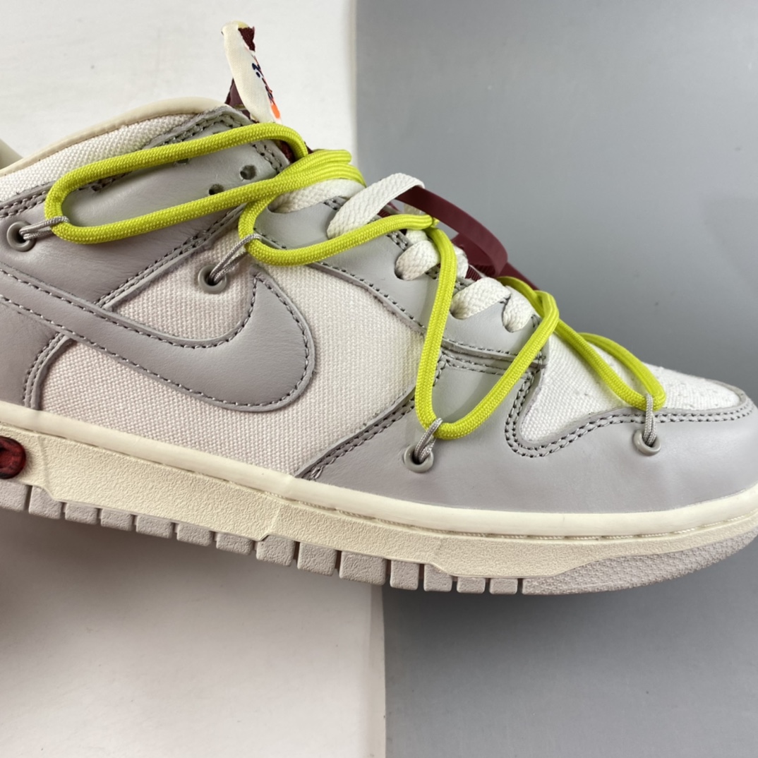 P380  Off-White x Nike SB Dunk Low”The 50”板鞋 DM1602-106