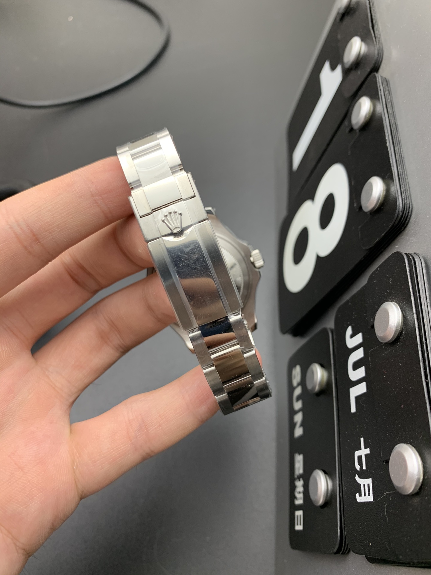 Rolex 37MM灰游艇