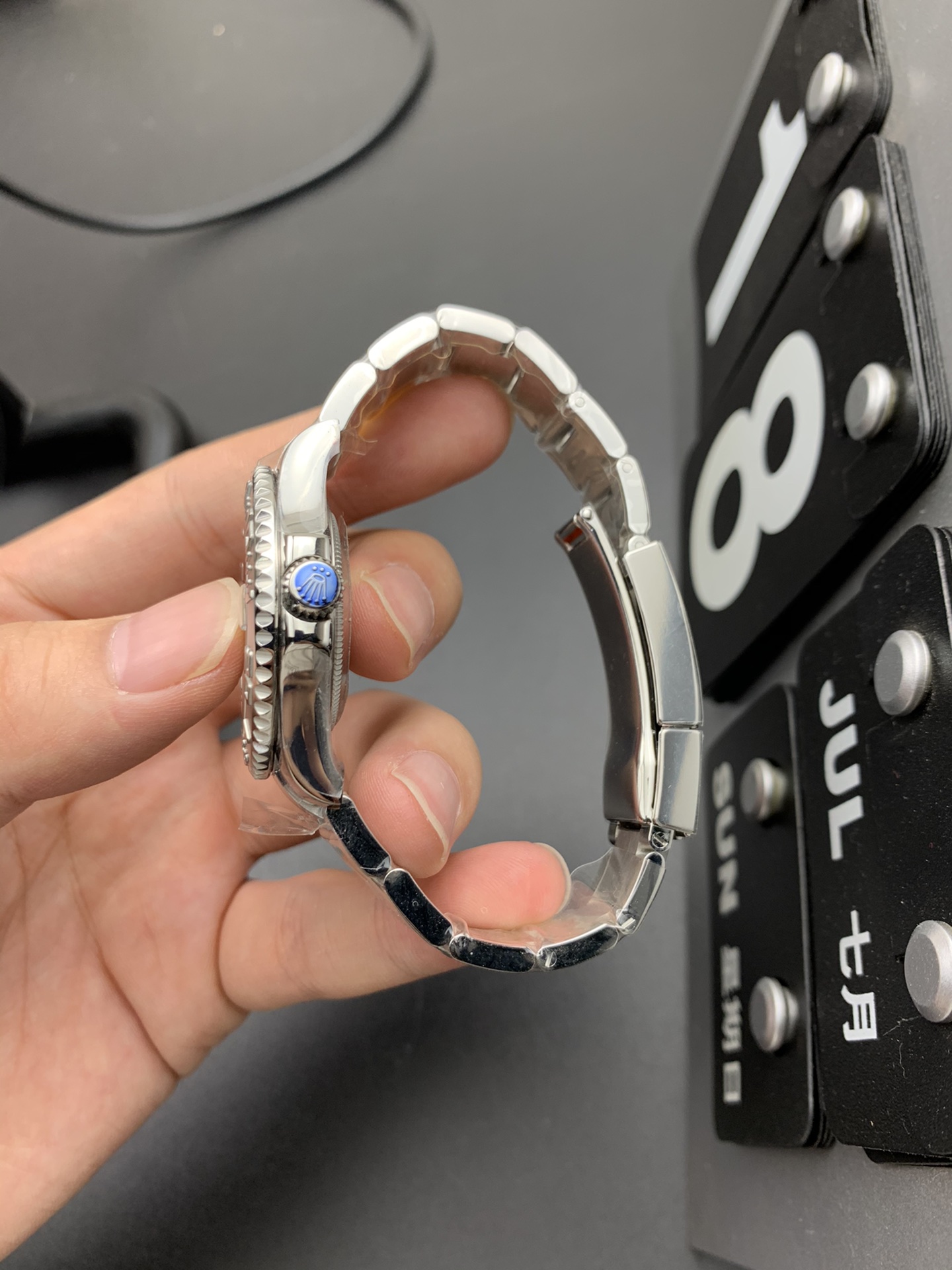 Rolex 37MM灰游艇