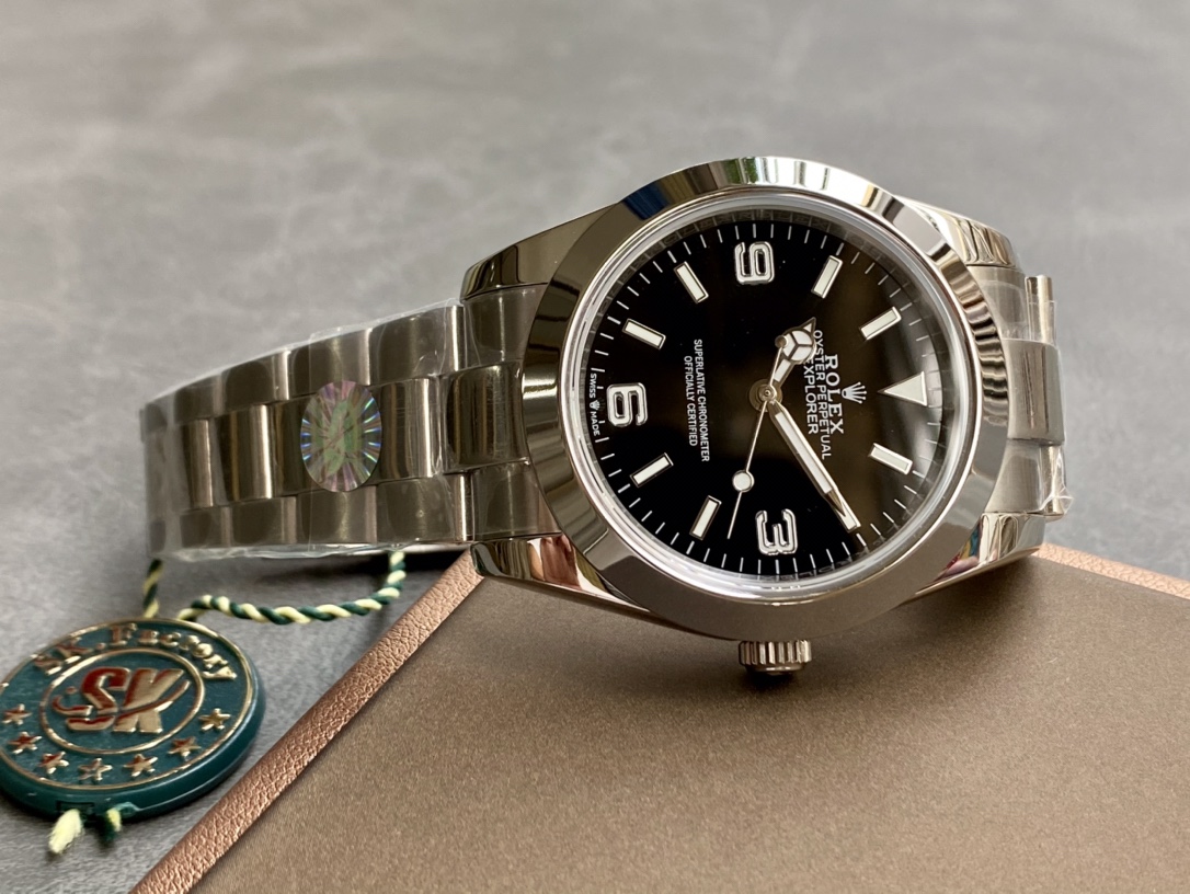 SK厂 劳力士Rolex 探险家一代 探一369 41mm自動巻き腕時計