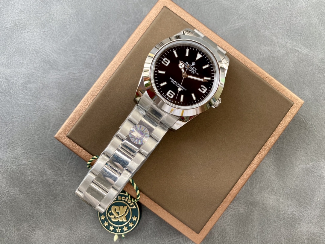 SK厂 劳力士Rolex 探险家一代 探一369 41mm自動巻き腕時計