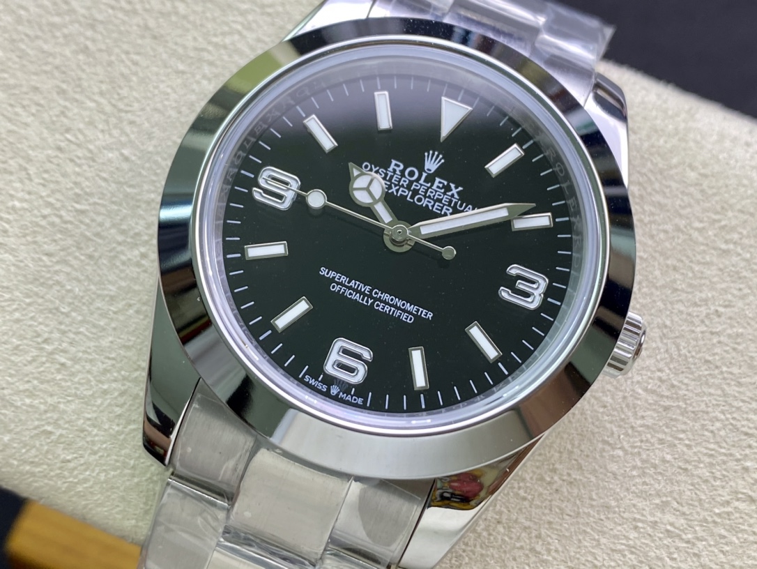 SK厂 劳力士Rolex 探险家一代 探一369 41mmの男士腕時計