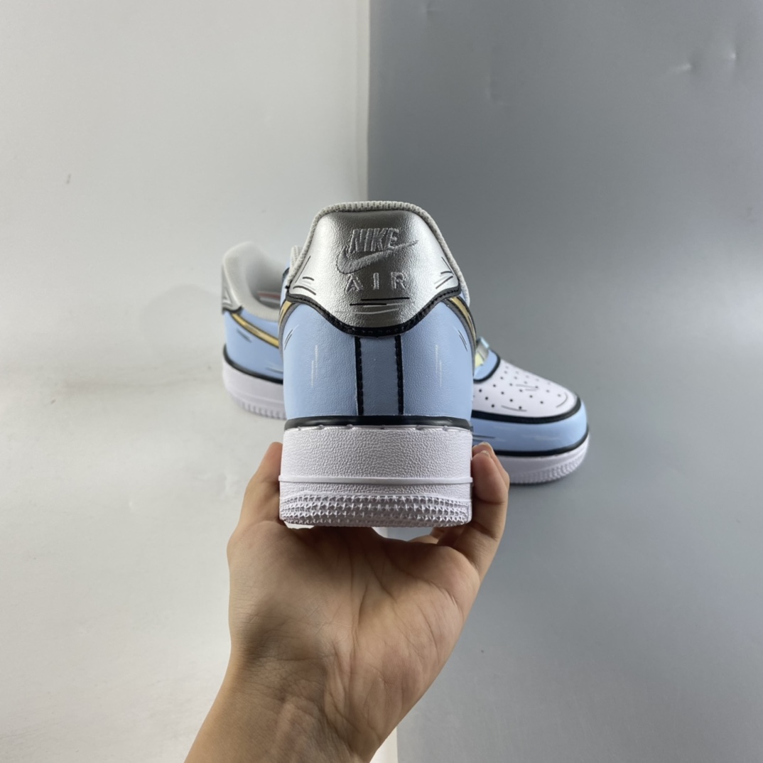 P260  Nk Air Force 1’07 Low 二次元主题 冰雪奇缘配色空军一号低帮休闲板鞋 CW2288-212