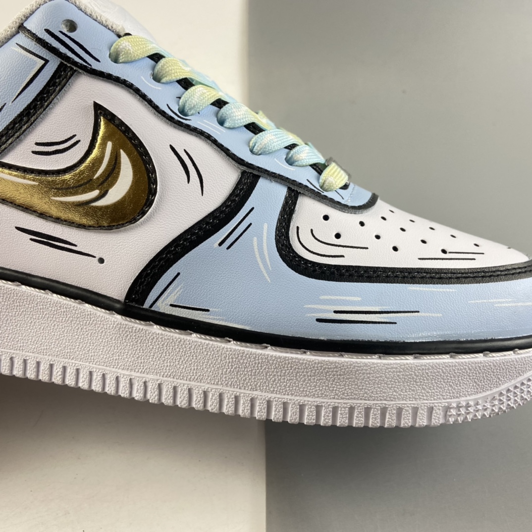 P260  Nk Air Force 1’07 Low 二次元主题 冰雪奇缘配色空军一号低帮休闲板鞋 CW2288-212