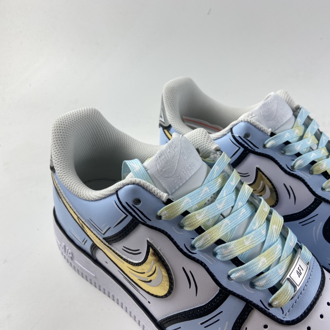 P260  Nk Air Force 1’07 Low 二次元主题 冰雪奇缘配色空军一号低帮休闲板鞋 CW2288-212
