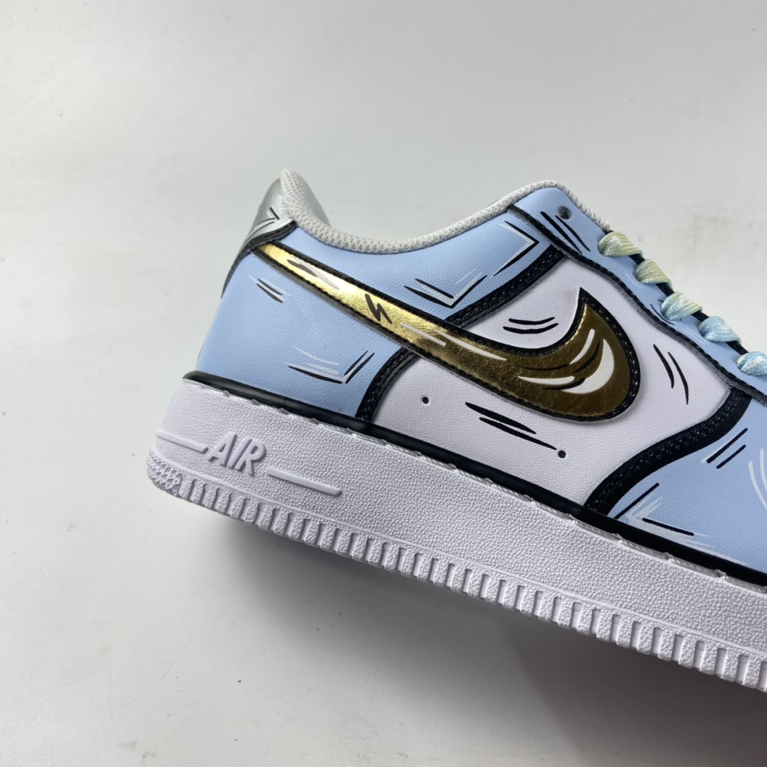 P260  Nk Air Force 1’07 Low 二次元主题 冰雪奇缘配色空军一号低帮休闲板鞋 CW2288-212