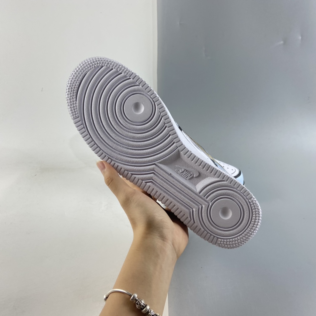 P260  Nk Air Force 1’07 Low 二次元主题 冰雪奇缘配色空军一号低帮休闲板鞋 CW2288-212