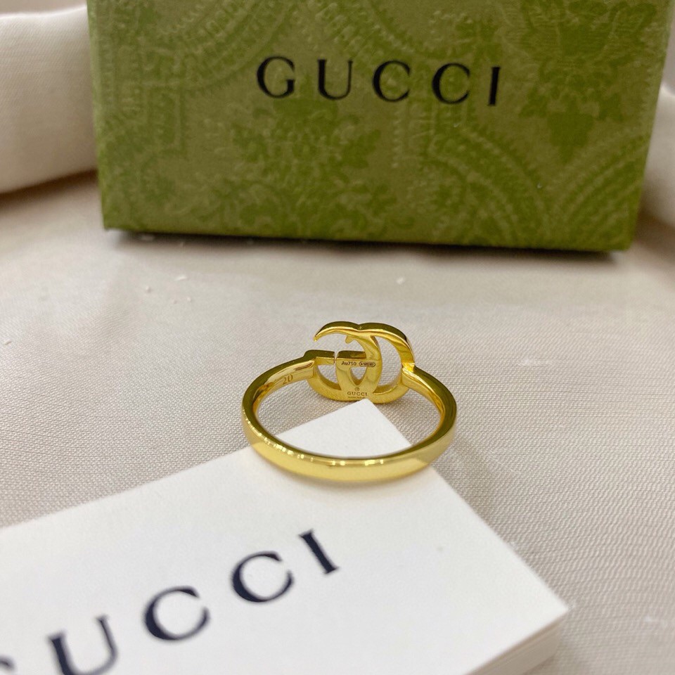  Gucci古驰Running系列双G戒指

尺寸：12#14#18#20#