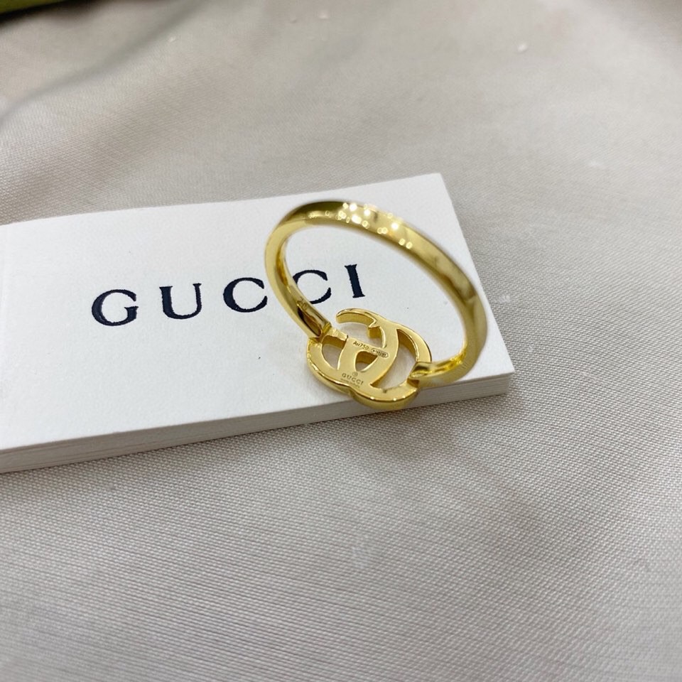  Gucci古驰Running系列双G戒指

尺寸：12#14#18#20#