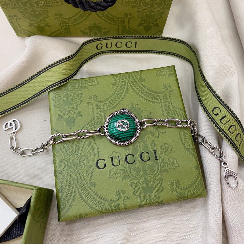 NO:104310,Gucci 925 sterling silver double G garden ring snake retro turquoise bracelet Size 18cm 20cm Number S0039, Gucci bracelet, gucci, gucci, bracelet, pure silver19860909Gucci古驰925纯银双G花园环蛇复古绿松石手链 尺寸18cm 20cm 编号S0039,古驰手链,gucci,gucci,bracelet,pure silver,Jewelry