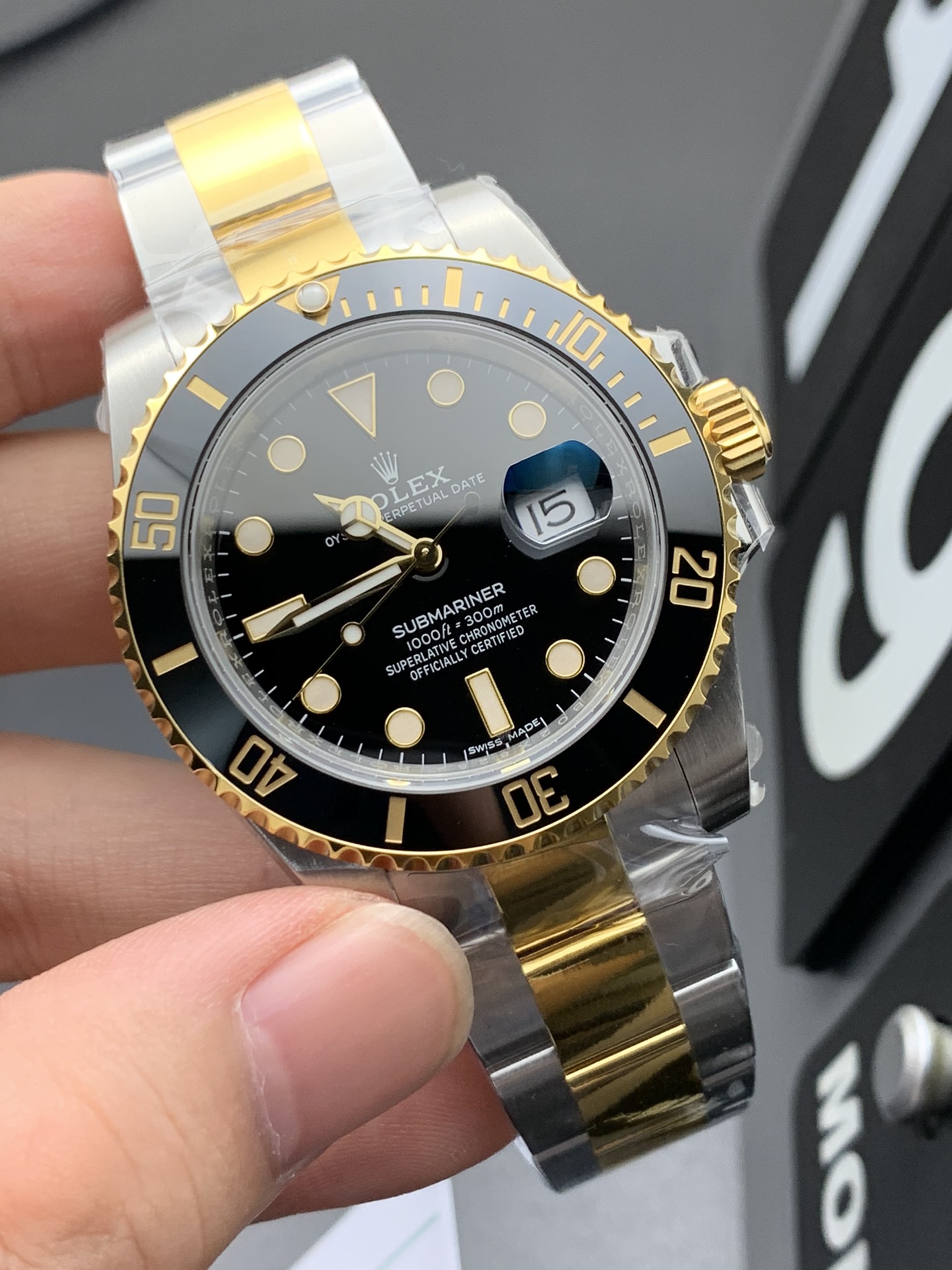 Rolex 间金黑鬼