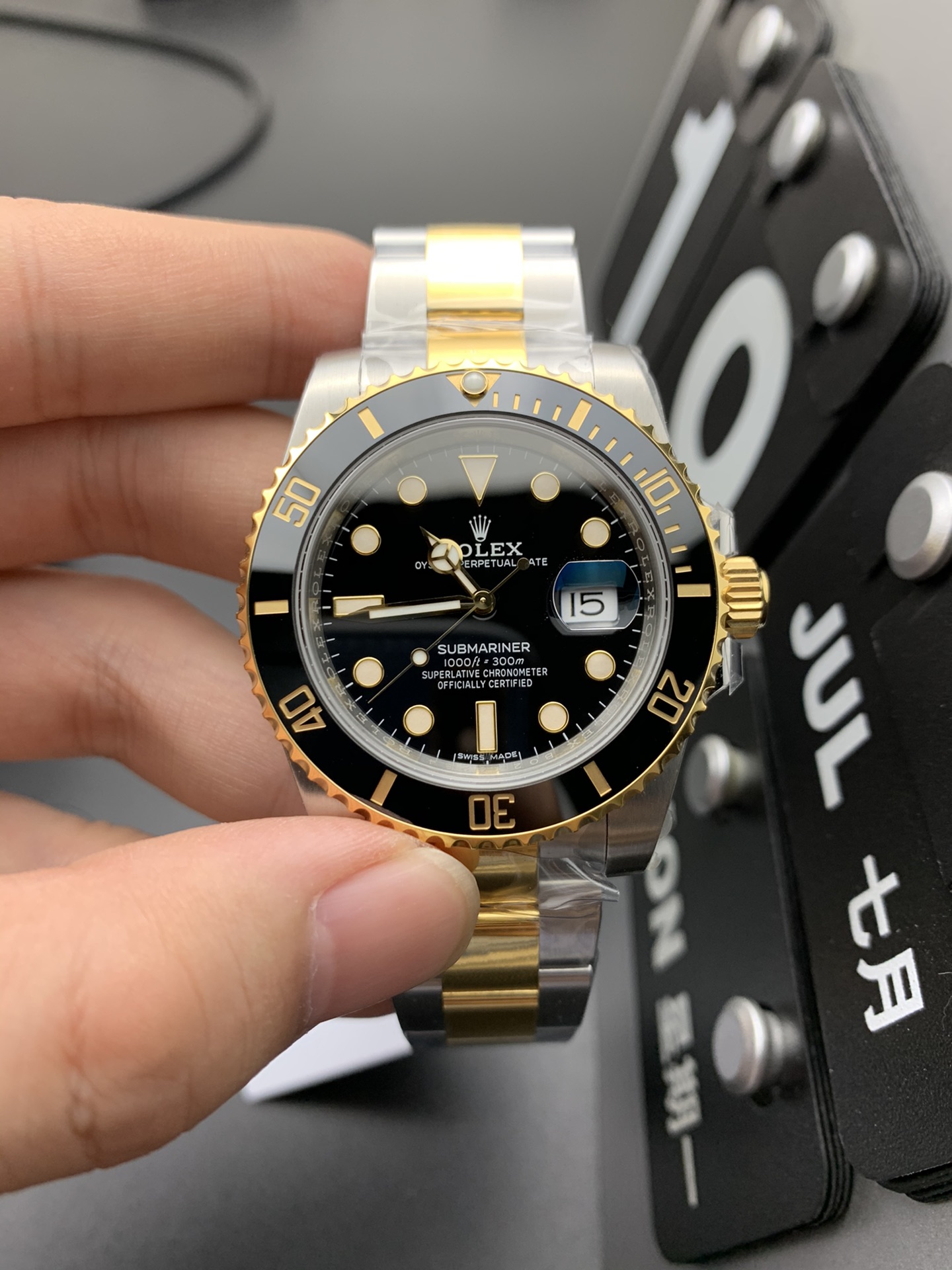 Rolex 间金黑鬼